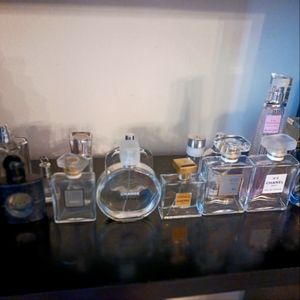 empty perfume bottles